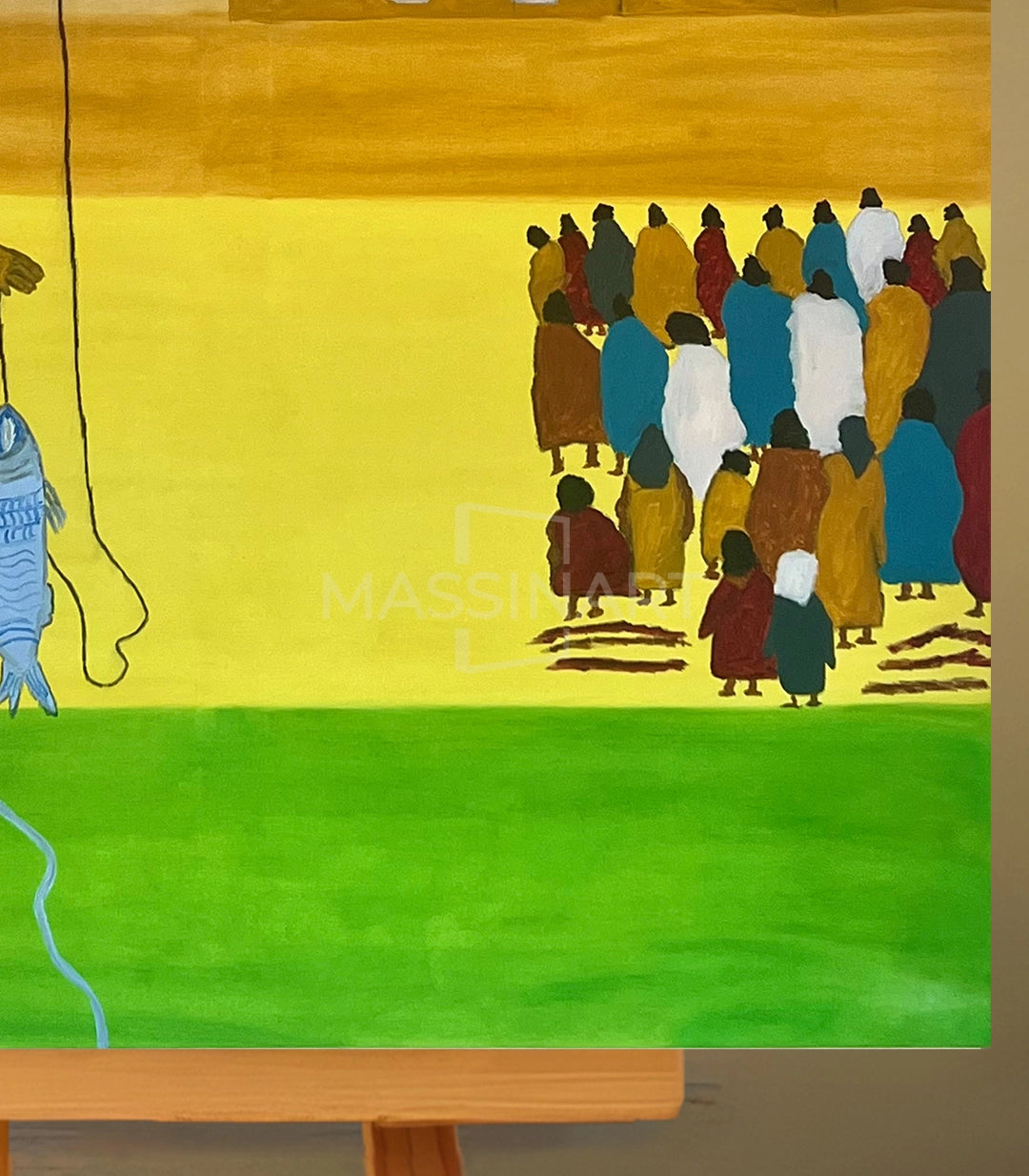 The First Sign - signé par l'artiste Mohamed Acharki